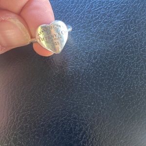 Used Tiffany’s ring.